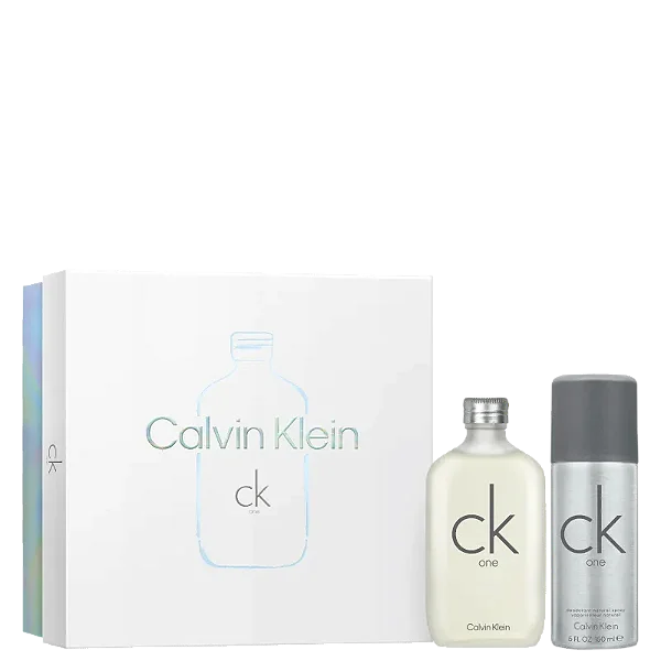 Conjunto CK One de Calvin Klein - Perfume Unissex  - Eau de Toilette 100ml + Desodorante 150ml