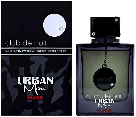 Club De Nuit URBAN Elixir de Armaf - Eau De Parfum - Perfume Masculino - 105ml