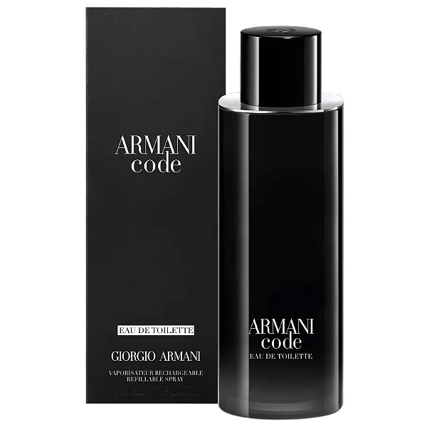 Armani New Code de Giorgio Armani - Eau de Toilette Recarregável - Perfume Masculino - 200ml