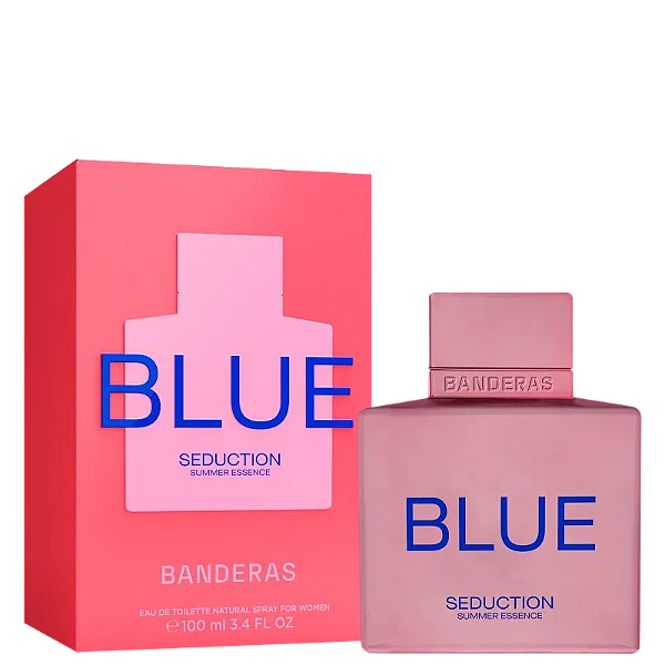 Blue Seduction Summer Essence for Women de Banderas - Eau de Toilette - Perfume Feminino - 100ml