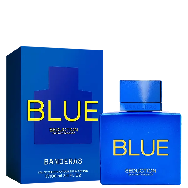 Blue Seduction Summer Essence de Banderas - Eau de Toilette - Perfume Masculino - 100ml