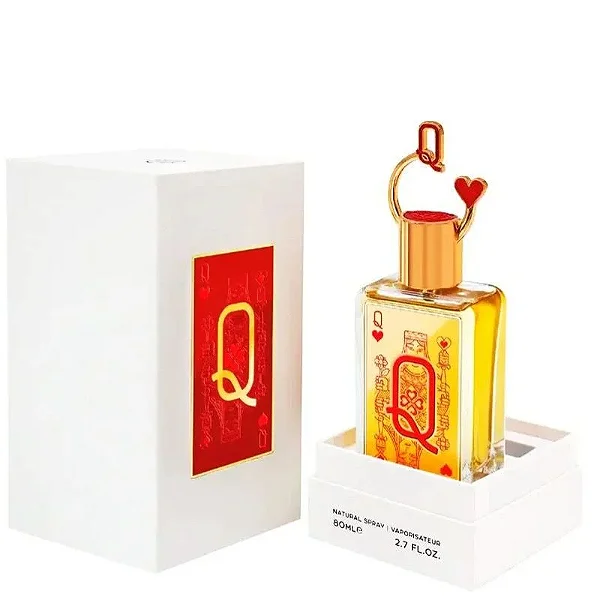 Queen of Hearts de Fragrance World - Eau de Parfum - Perfume Feminino - 80ml