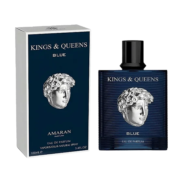 Amaran Kings & Quenns Blue de Riifs - Eau de Parfum - Perfume Masculino - 100ml