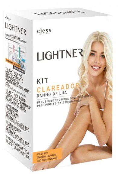 Kit Clareador Lightner Banho De Lua Cless - Direto dos Fabricantes