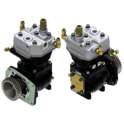 Compressor De Ar LK38 (Adap Varga) C/ Kit Instalação II15165 Fiat Pa-Carregadeira  FR10/FR11/FR12 Volkswagen 6.90 7.110 7.90 7.90S RCCS00536 RCCS0110 Marca KGM6549