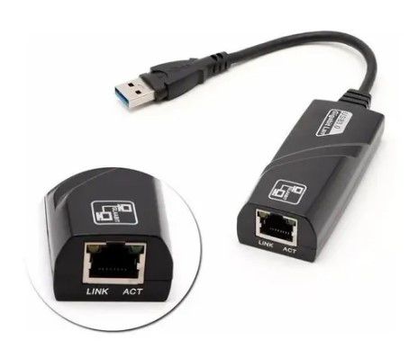 Adaptador Ethernet Usb3.0 Rj45 Gigabit Rede10/100/1000