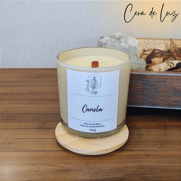 Vela Luxo Canela 195g