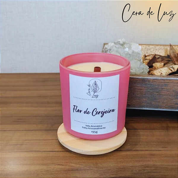 Vela Luxo Flor de Cerejeira 195g