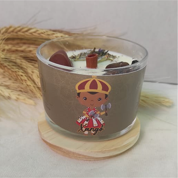 Vela Xangô Arruda e Sálvia 100g