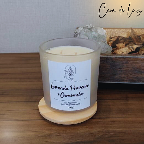 Vela Luxo lavanda e Camomila 195g