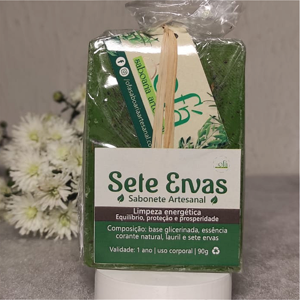 Sabonete Energético Sete Ervas Ofá