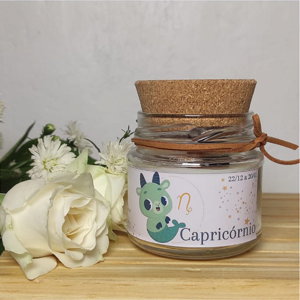 Vela Signo Capricórnio Baunilha 100g