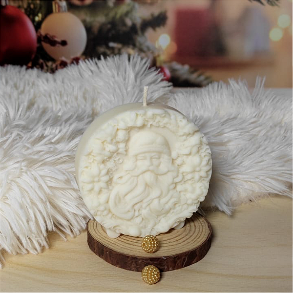 Vela Redonda Papai Noel 90g