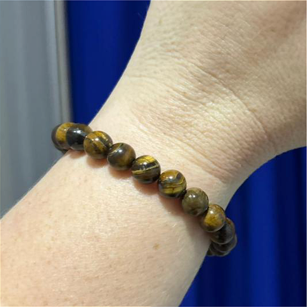 Pulseira Esfera Olho de Tigre