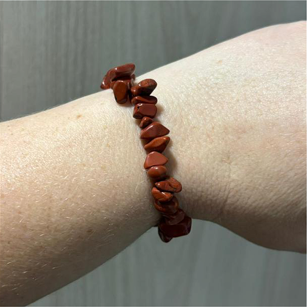 Pulseira Cascalho Jaspe