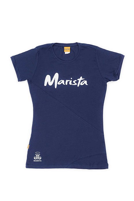 Baby Look Fundamental e Médio Malha Conforto Marinho