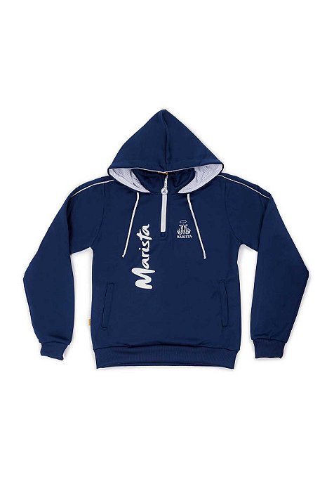 F24 Blusão Feminino Fundamental e Médio em Moletom Double - Colégio Marista