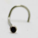 NR14 Nostril  Pedra Preta Aço