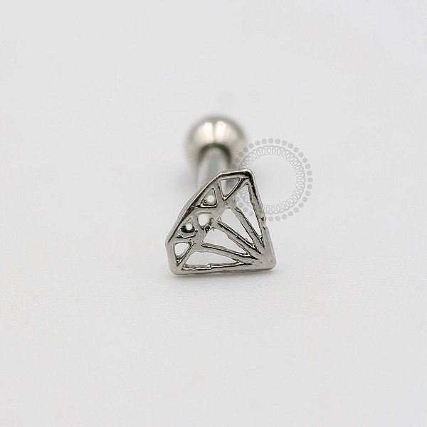 MBA35 Microbell Diamante Banho Rodio