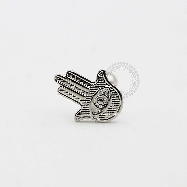 MBA67 Microbell Mão Hamsa Banho Rodio