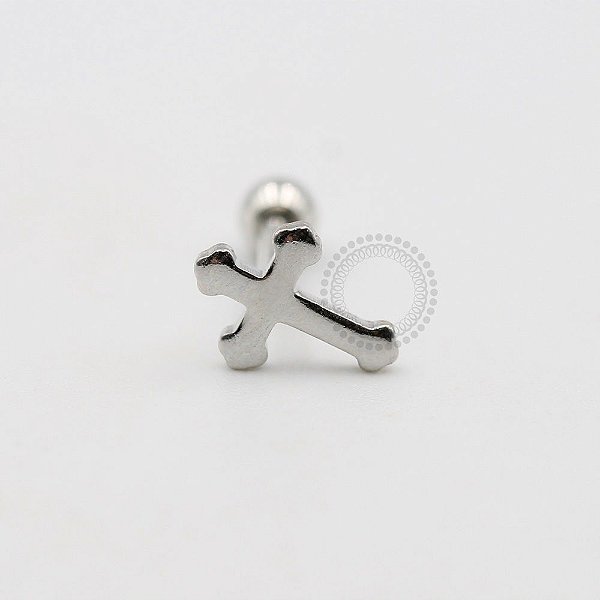 MBA99 Microbell Cruz Modelo 2 Banho Ródio
