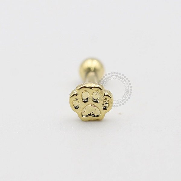 MB35 Microbell Patinha Chapa Banho Ouro