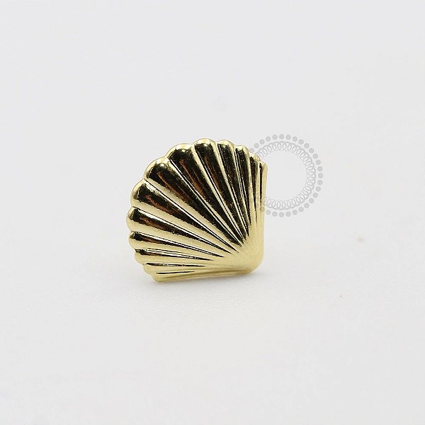 MB58 Microbell Concha Chapa Banho Ouro