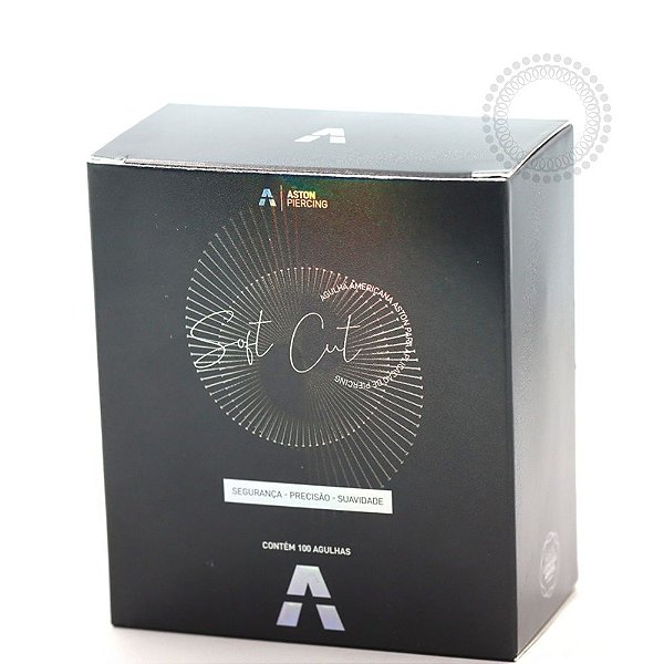 AG03 Caixa Agulhas Americana Soft Cut c/ 100 unidades