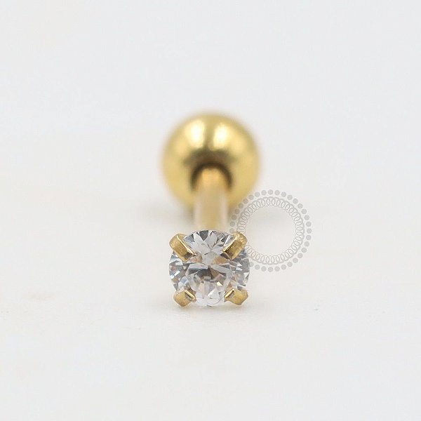 PVD25 Microbell Zirconia aço PVD Gold