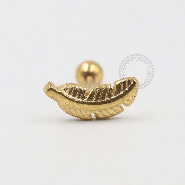 PVD34 Microbell pena aço PVD Gold