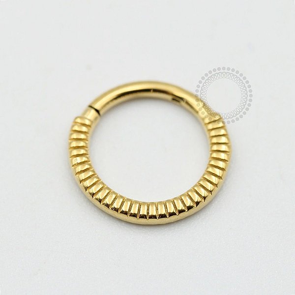 PVD39 Segmento indiano (modelo 2) aço PVD gold
