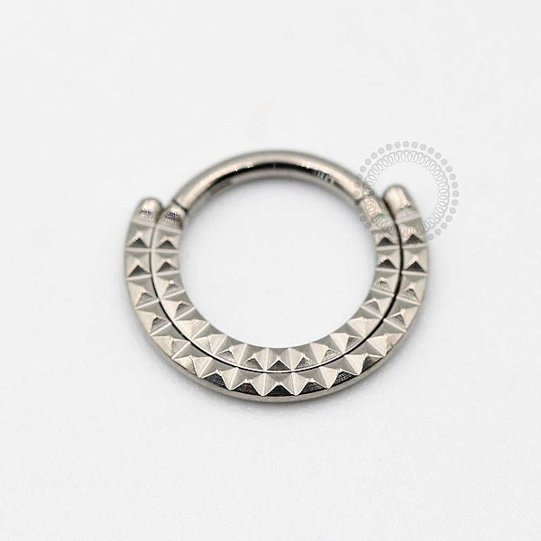 TN03 Segmento Inca Duplo Frontal Titânio  (OUTLET)