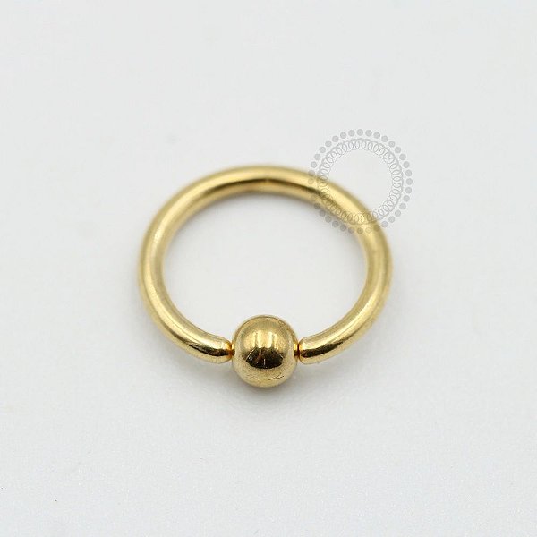 TN562 Captive Titãnio PVD Gold