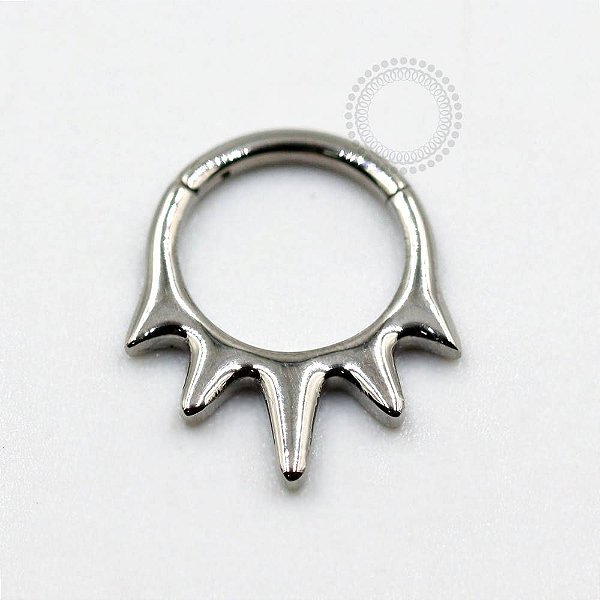 TN834 Segmento Liso 5 Pontas Titânio ASTM F136 (OUTLET)