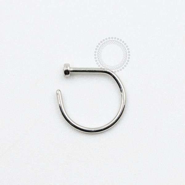 NR32 D ring Aba Nasal 0.8 mm Aço 316L