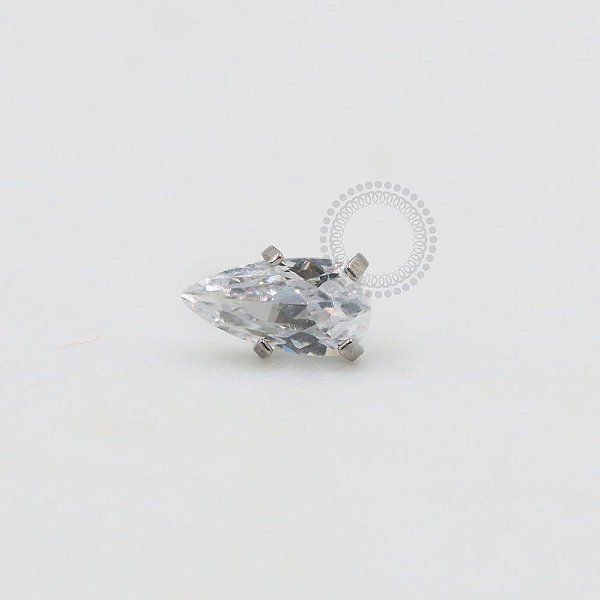 TN229 Topo Micro Gota Zirconia Titânio