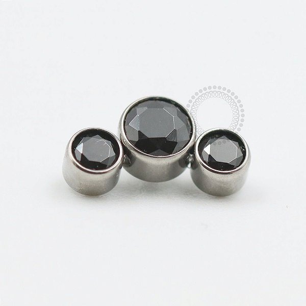 TN500 Topo Mini Cluster Zirconia Black Titânio