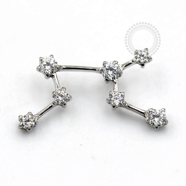 TN95 Topo Constelação Virgem Titânio ASTM F136 (OUTLET)