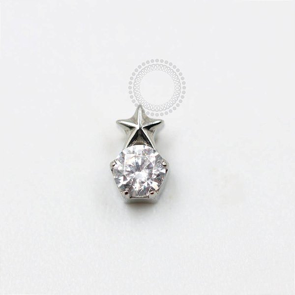 TN984 Topo Micro Estrela Titânio