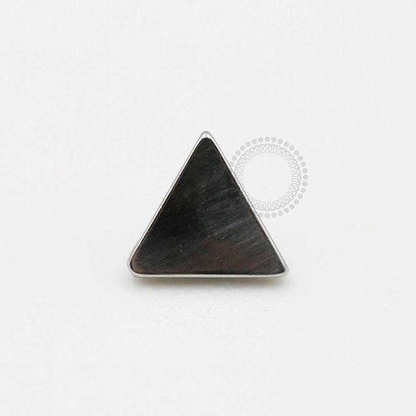 TN119 Topo Triângulo Chapa Titânio ASTM F136