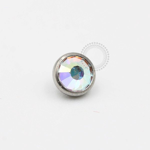 TN385 Topo Microdermal Pedra Boreal Titânio ASTM F-136
