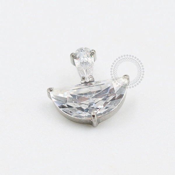 TN644 Topo Big Canoa CZ Titânio ASTM F136 (OUTLET)