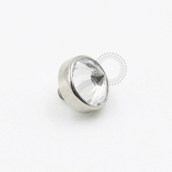 TN653 Topo Microdermal  Zirconia Rivoli Titânio ASTM F-136