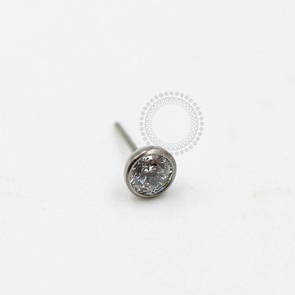 TN992 Topo Ponto De Luz Push Pin Titânio