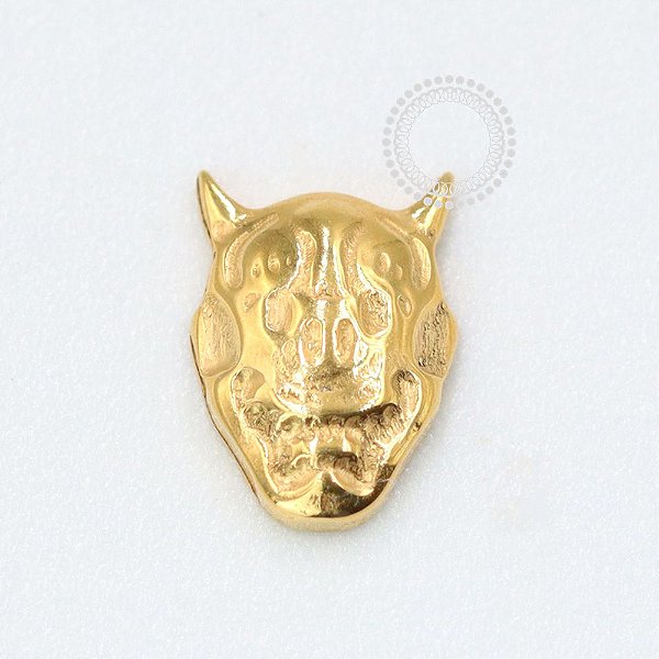 TN1047 Topo Diabinho Titânio PVD Gold