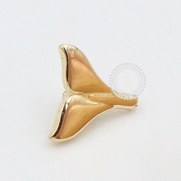 OR66 Topo Calda De Baleia Ouro 18K (0,13g)