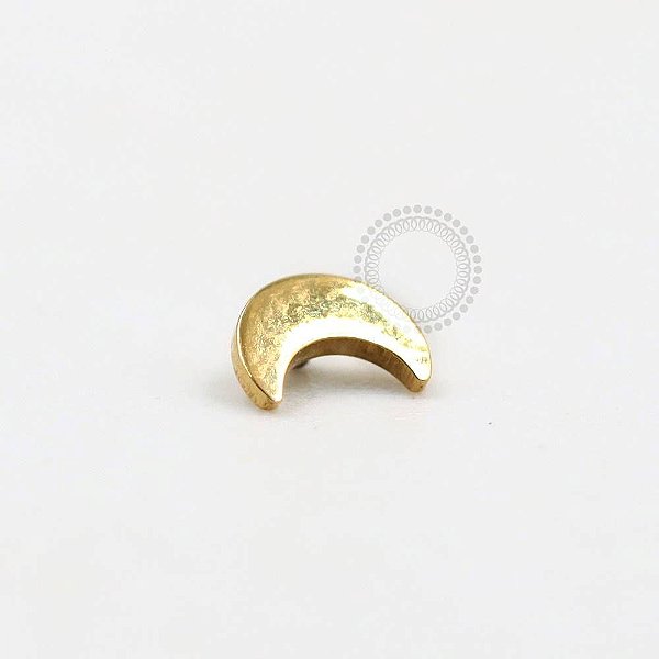 TN262 Topo Mini Lua Titânio PVD Gold