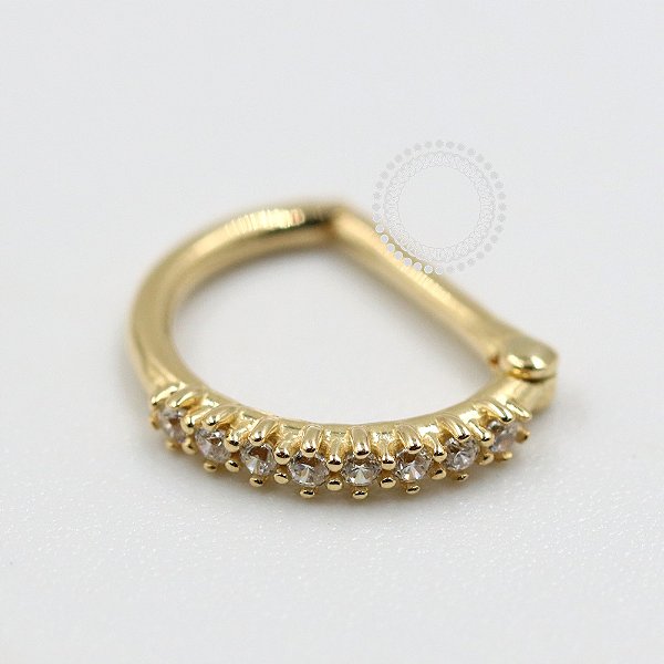 OR61 Segmento D Cravejado Ouro 18K