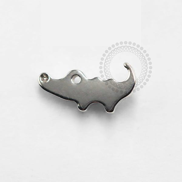 TN1268 Topo Jacaré Chapiado Titânio ASTM F-136 (OUTLET)