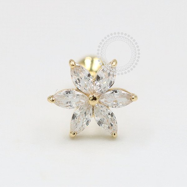 OR51 Microbell Girasol Ouro 18K